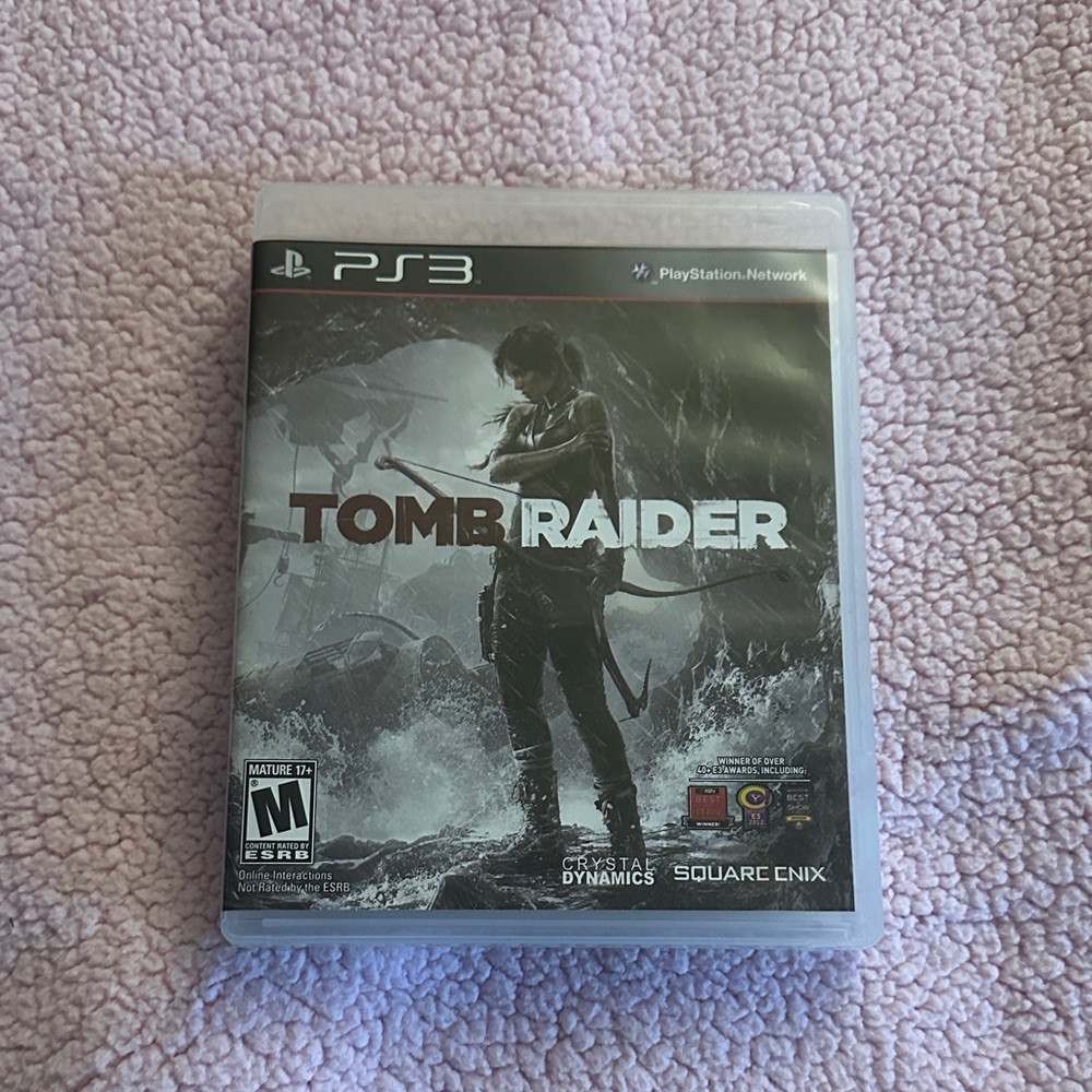 Tomb Raider for PS3 by Square Enix. Adult owned.